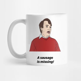 MARK CORRIGAN | A SAUSAGE IS MISSING! Mug